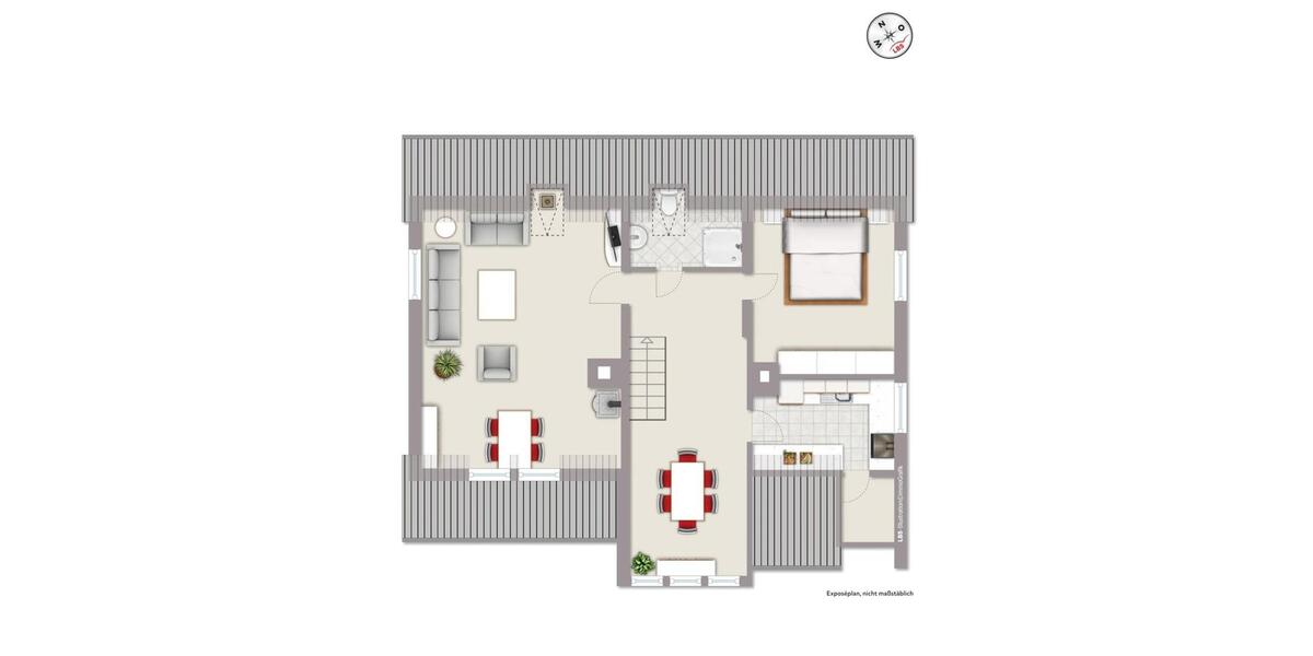 Etagenwohnung Langelsheim - 5.5 Zimmer, 150 m&sup2;, 950&euro; | Angebot:26034362