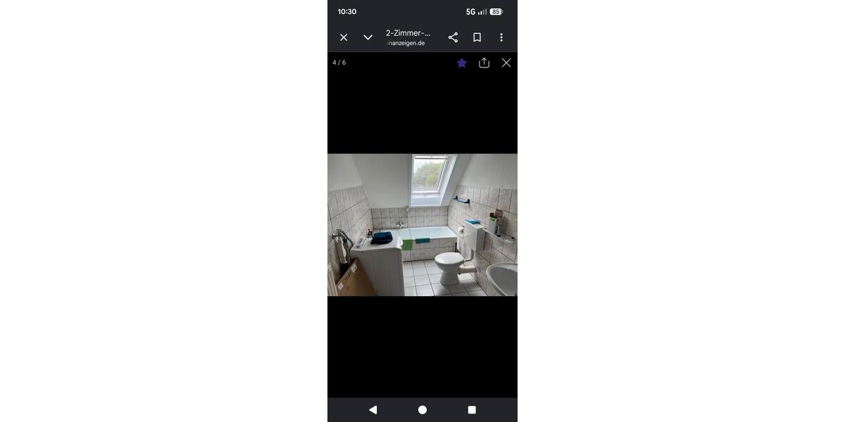 Dachgeschoßwohnung Schladen-Werla Werla - 2 Zimmer, 39 m&sup2;, 360&euro; | Angebot:26645742