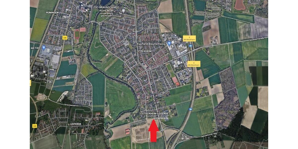 Dachgeschoßwohnung Braunschweig Heidberg-Melverode - 3 Zimmer, 82 m&sup2;, 1.136&euro; | Angebot:25523903