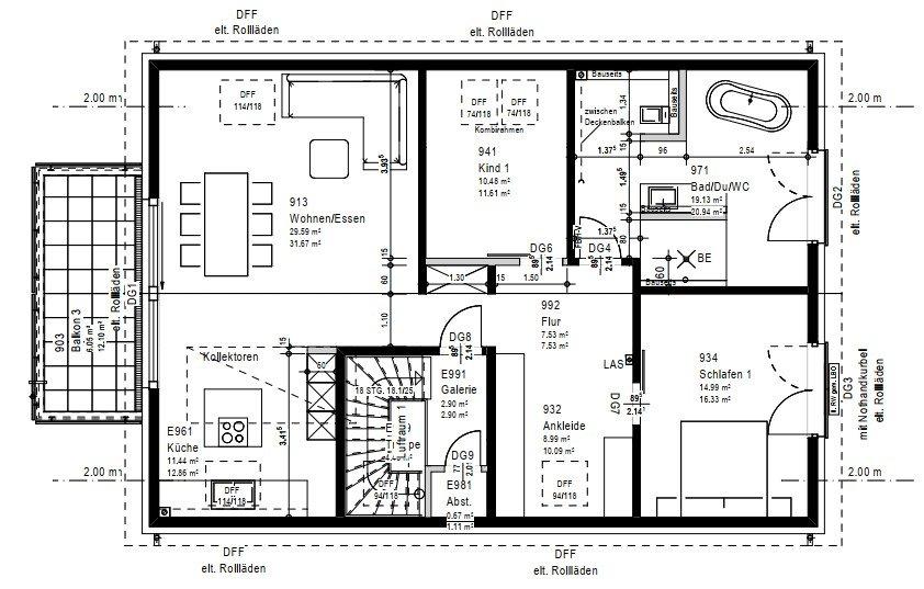 Dachgeschoßwohnung Braunschweig Wabe-Schunter-Beberbach - 3 Zimmer, 112 m&sup2;, 1.600&euro; | Angebot:25978206