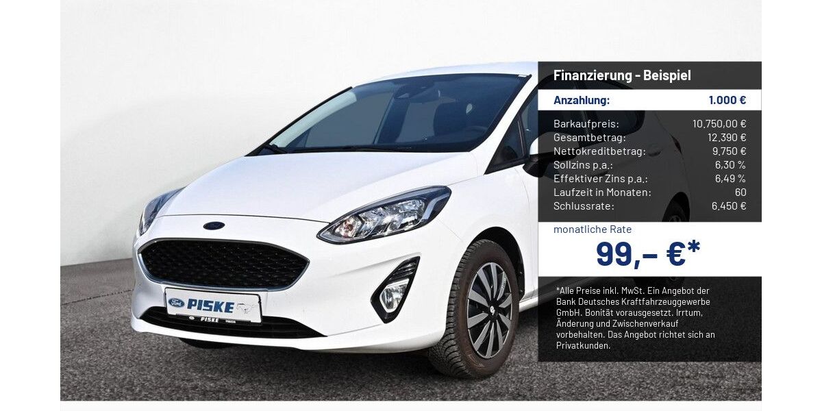 Ford Fiesta 32.700 km 10.750 &euro; Wolfenbüttel 38302