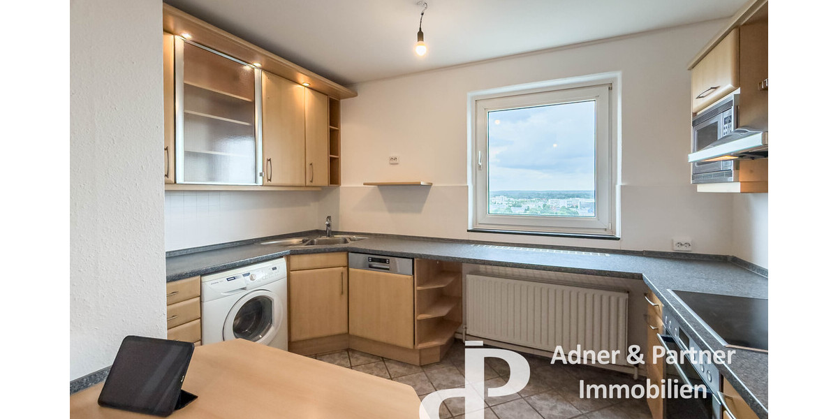 **LEBEN IM HÖCHSTEN WOHNHAUS BRAUNSCHWEIGS - MIT BALKON UND SEEBLICK** - Appartement Braunschweig Lehndorf-Watenbüttel | Angebot:27329111