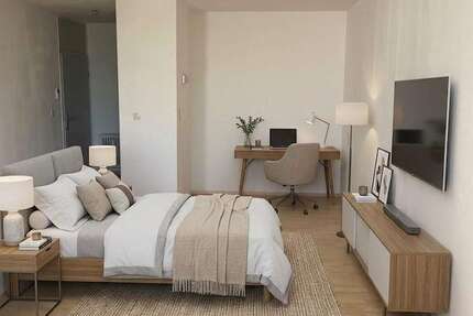 Wohnung Braunschweig Wabe-Schunter-Beberbach - 1 Zimmer, 36 m&sup2;, 400&euro; | Angebot:26071352