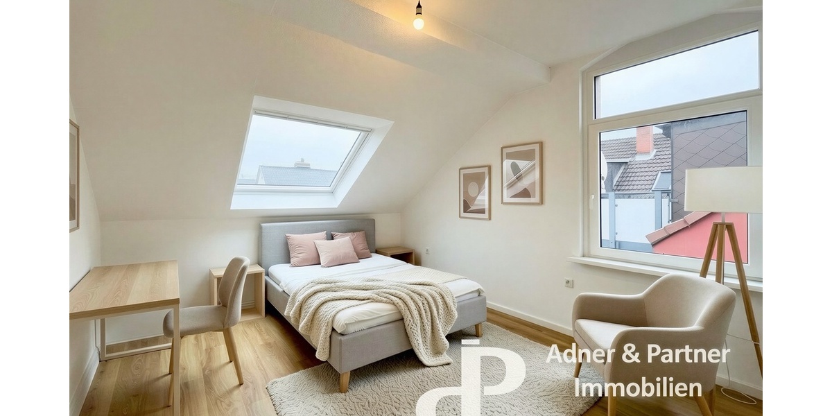 **WG-GEEIGNETE DACHGESCHOSS-WOHNUNG IN HBK-NÄHE BRAUNSCHWEIGS** - Dachgeschoßwohnung Braunschweig Westliches Ringgebiet | Angebot:25792435