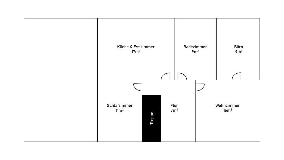 Etagenwohnung Börßum - 4.5 Zimmer, 90 m&sup2;, 720&euro; | Angebot:25994065