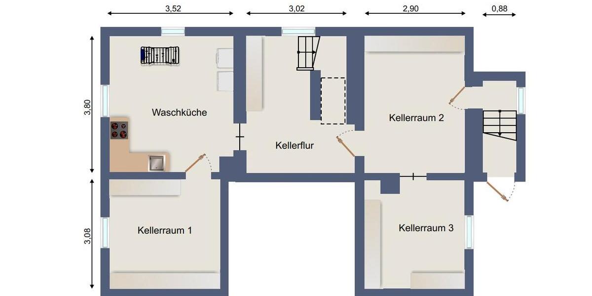 Doppelhaushälfte Ilsede - 5 Zimmer, 130 m&sup2;, 1.490&euro; | Angebot:26043150