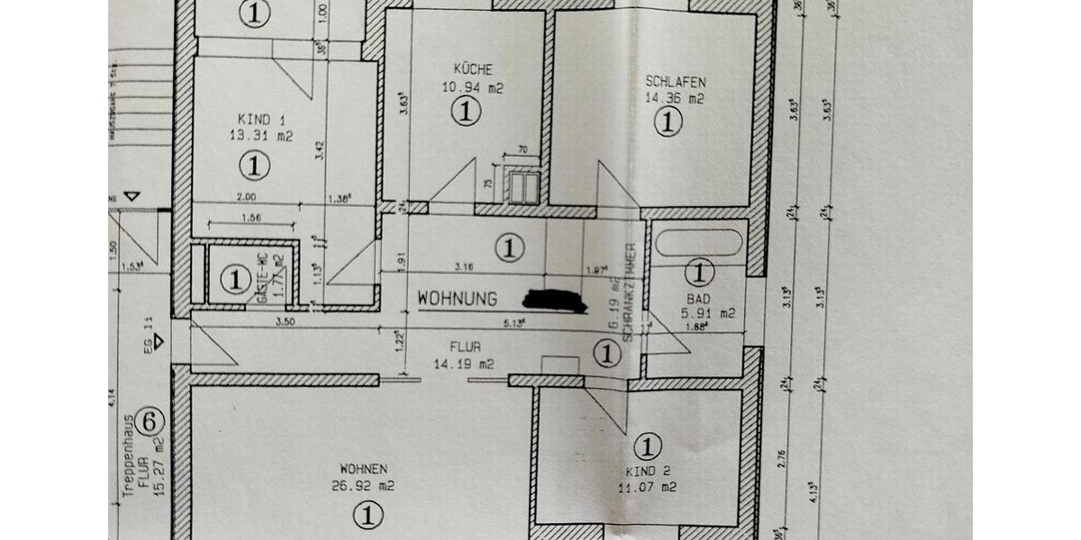 Erdgeschoßwohnung Holle - 4 Zimmer, 117 m&sup2;, 169.000&euro; | Angebot:25592257