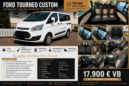 Ford Tourneo Custom 156.487 km 16.000 &euro; Salzgitter 38239