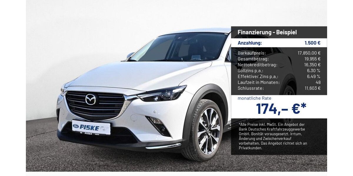 Mazda CX-3 38.150 km 17.850 &euro; Wolfenbüttel 38302