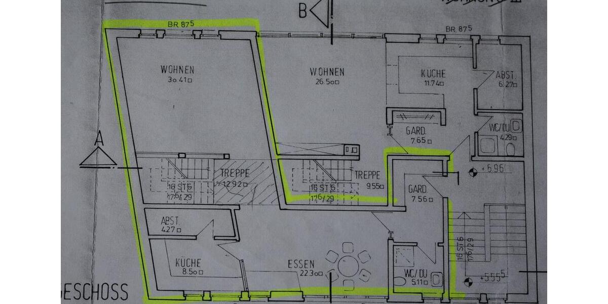 Etagenwohnung Schöningen - 4 Zimmer, 144 m&sup2;, 720&euro; | Angebot:25180121