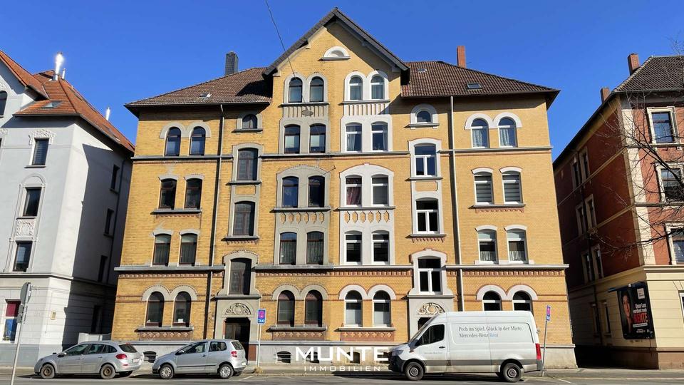 Dachgeschoßwohnung Braunschweig Westliches Ringgebiet - 3 Zimmer, 59 m&sup2;, 550&euro; | Angebot:25073630