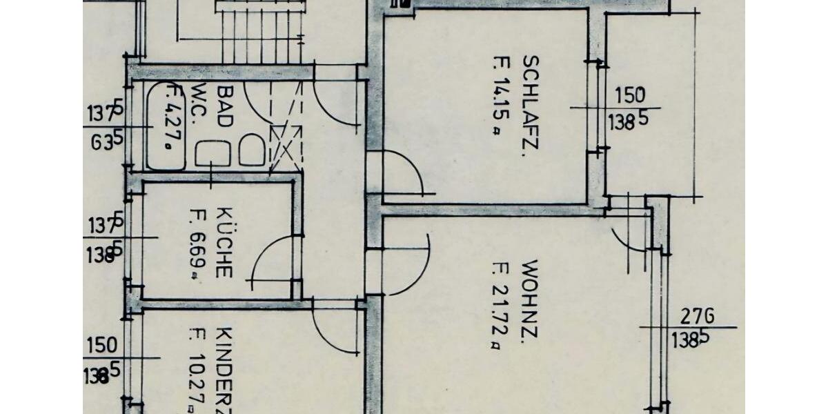 Etagenwohnung Wolfenbüttel - 1 Zimmer, 66 m&sup2;, 119.000&euro; | Angebot:25131587