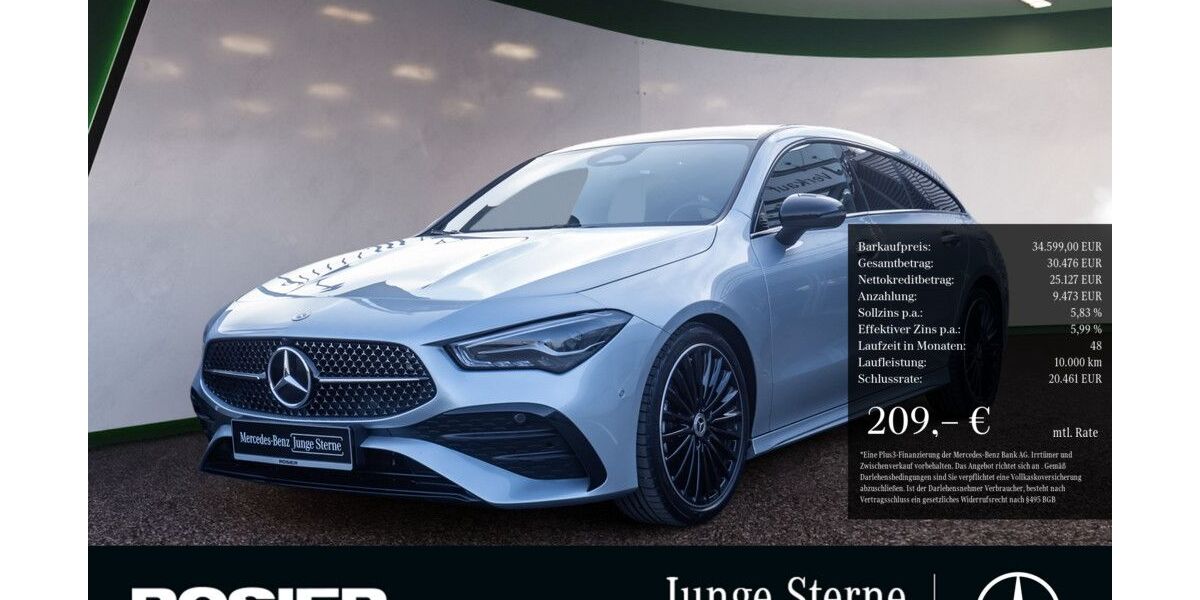 Mercedes-Benz CLA 200 Shooting Brake 9.987 km 31.890 &euro; Goslar 38644