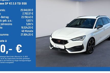 Cupra Leon 39.490 km 25.940 &euro; Wolfenbüttel 38304