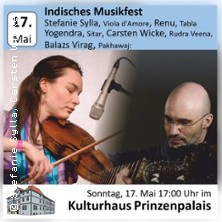 Indisches Musikfest 17.05.2026 Festsaal Prinzenpalais