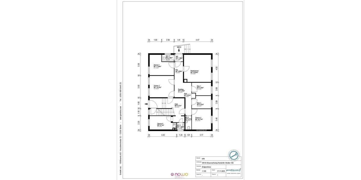 Mehrfamilienhaus, Wohnhaus Braunschweig Schapen - 1 Zimmer, 265 m&sup2;, 448.000&euro; | Angebot:25666835
