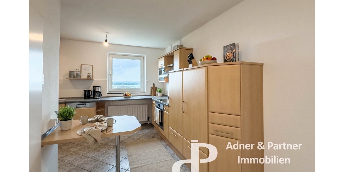 **LEBEN IM HÖCHSTEN WOHNHAUS BRAUNSCHWEIGS - MIT BALKON UND SEEBLICK** - Appartement Braunschweig Lehndorf-Watenbüttel | Angebot:27329111