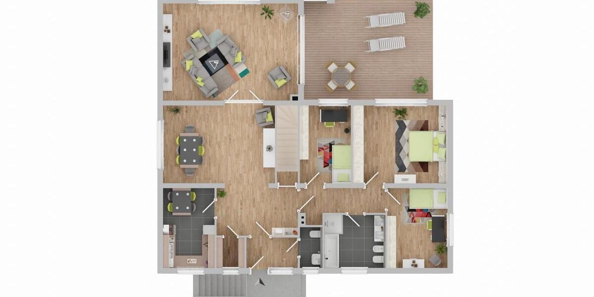 Familienbungalow in ruhiger Lage - Bungalow Elbe | Angebot:25977566