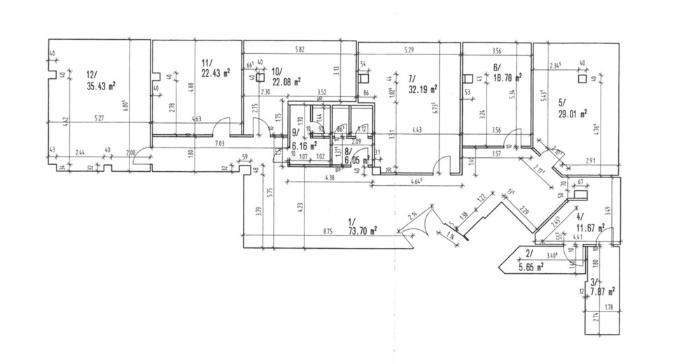 Gewerbeobjekt Braunschweig Innenstadt - 7 Zimmer, 271 m&sup2;, 2.710&euro; | Angebot:25682881
