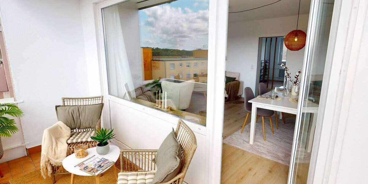 Etagenwohnung Braunschweig Wabe-Schunter-Beberbach - 4 Zimmer, 93 m&sup2;, 229.000&euro; | Angebot:25330153