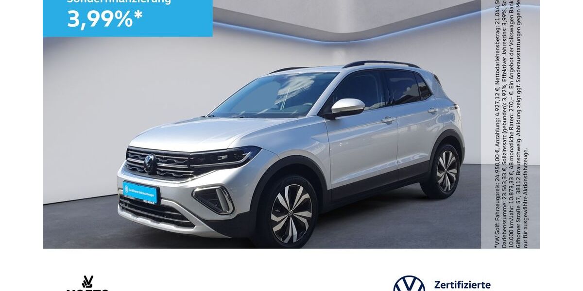 VW T-Cross 6.800 km 27.650 &euro; Braunschweig 38124