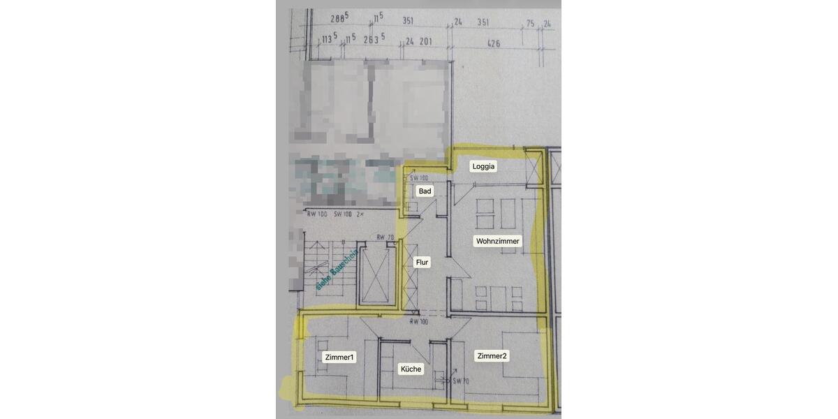 Etagenwohnung Braunschweig Timmerlah-Geitelde-Stiddien - 3 Zimmer, 79 m&sup2;, 190.000&euro; | Angebot:27224391