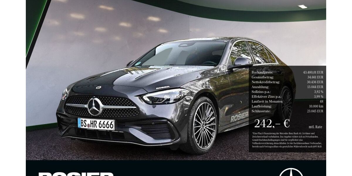 Mercedes-Benz C 180 9.900 km 43.480 &euro; Goslar 38644