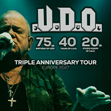 U.D.O. - Triple Anniversary Tour 2027 13.01.2027 westand