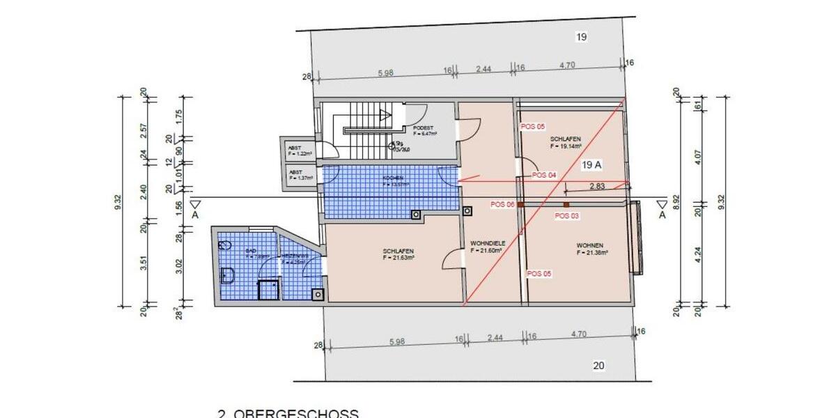 Etagenwohnung Goslar - 3 Zimmer, 110 m&sup2;, 750&euro; | Angebot:25161207