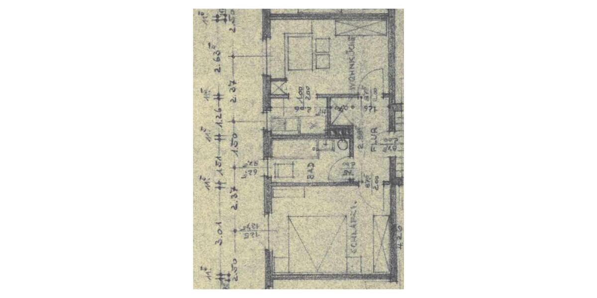 Etagenwohnung Goslar Immenrode - 2 Zimmer, 33 m&sup2;, 280&euro; | Angebot:25234258