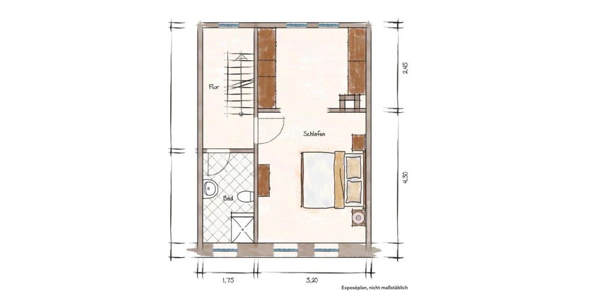 Reihenhaus Schöppenstedt - 3 Zimmer, 90 m&sup2;, 650&euro; | Angebot:26025783
