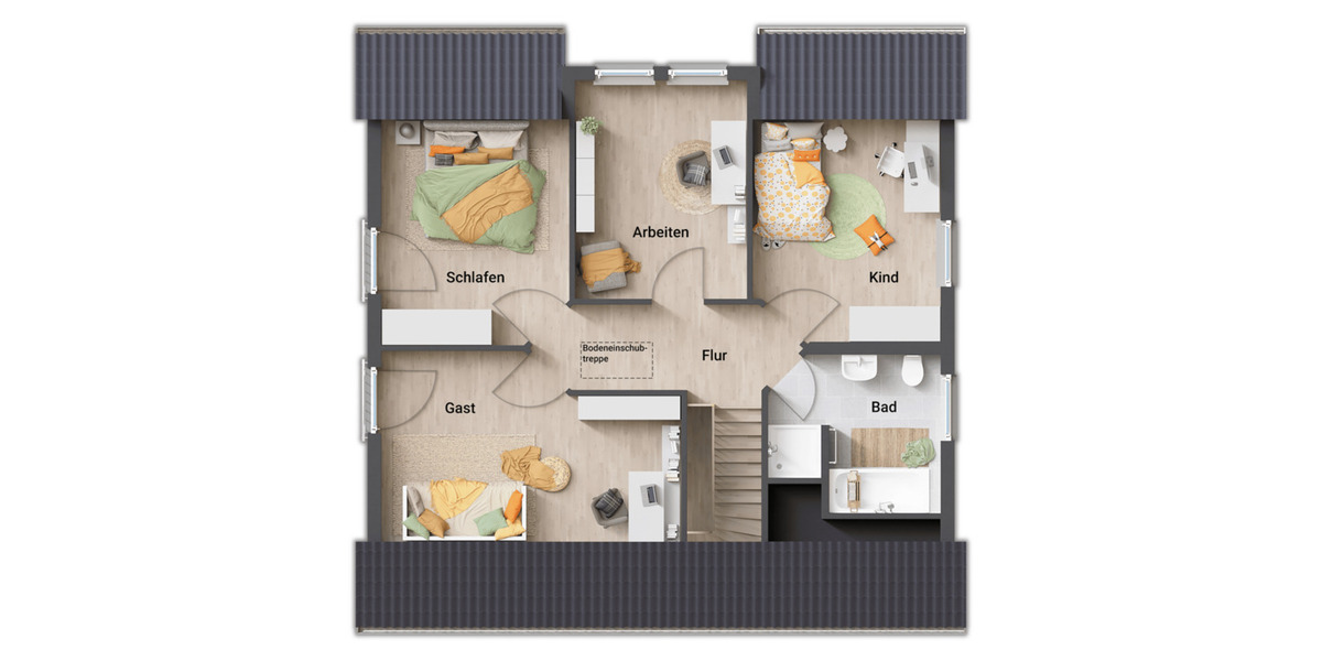 Einfamilienhaus Salzgitter Lesse - 5 Zimmer, 144 m&sup2;, 387.190&euro; | Angebot:26656835