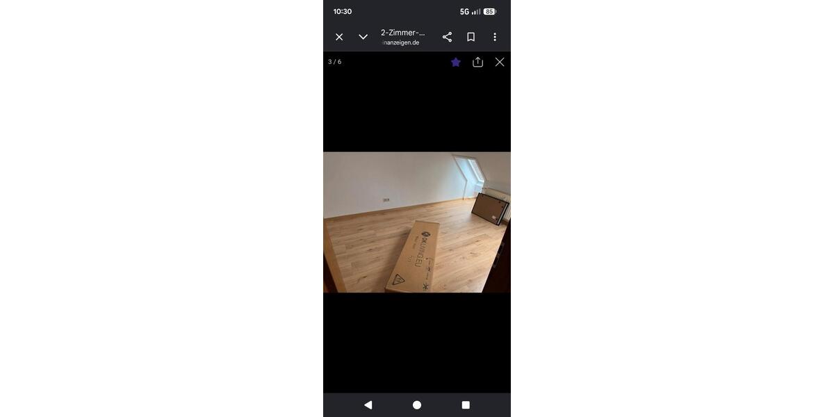 Dachgeschoßwohnung Schladen-Werla Werla - 2 Zimmer, 39 m&sup2;, 360&euro; | Angebot:26645742