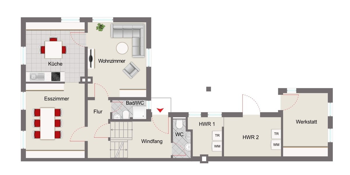 Charmantes Wohnen in ruhiger Lage - Doppelhaushälfte Holle Sottrum | Angebot:24979603