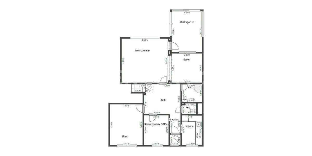Etagenwohnung Wolfenbüttel Stadtgebiet - 4 Zimmer, 93 m&sup2;, 249.000&euro; | Angebot:25687778