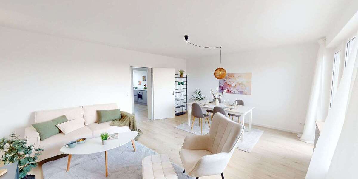 Etagenwohnung Braunschweig Wabe-Schunter-Beberbach - 4 Zimmer, 93 m&sup2;, 229.000&euro; | Angebot:25330154