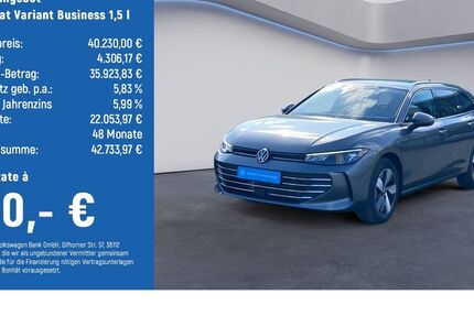VW Passat Variant 17.025 km 40.230 &euro; Braunschweig 38124