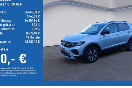 VW T-Cross 8.100 km 25.940 &euro; Braunschweig 38114