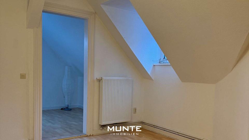 Dachgeschoßwohnung Braunschweig Westliches Ringgebiet - 3 Zimmer, 59 m&sup2;, 550&euro; | Angebot:25073630