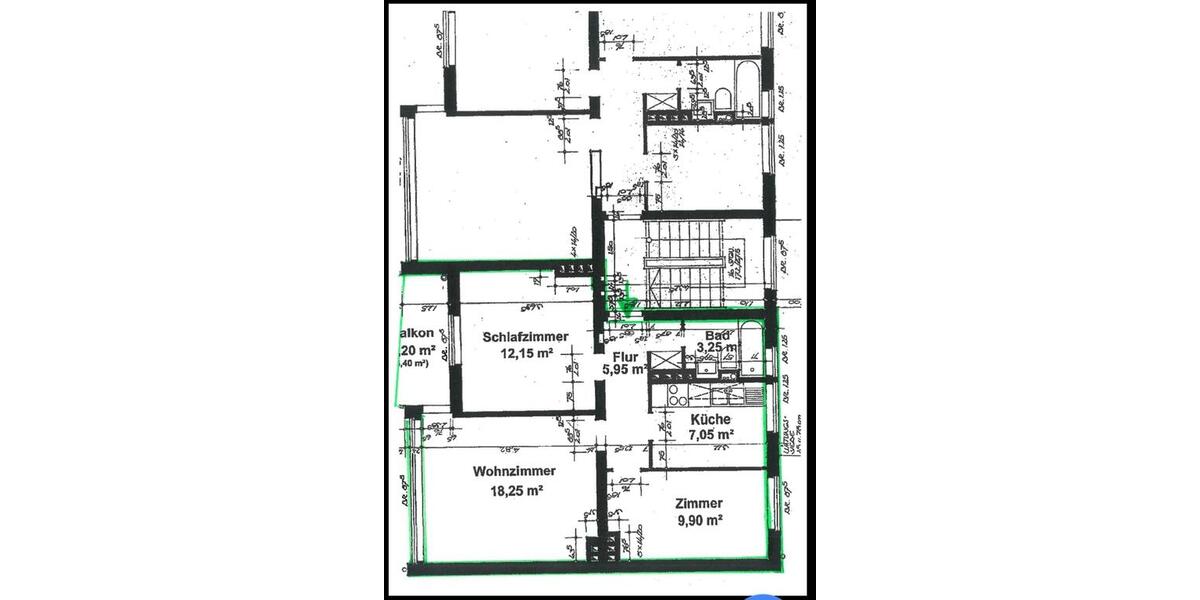 Etagenwohnung Goslar Jürgenohl - 3 Zimmer, 75 m&sup2;, 750&euro; | Angebot:24670113