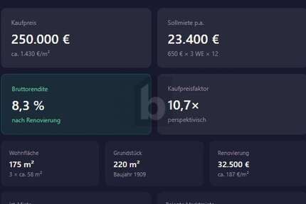 Haus Peine - 9 Zimmer, 175 m&sup2;, 250.000&euro; | Angebot:26154638