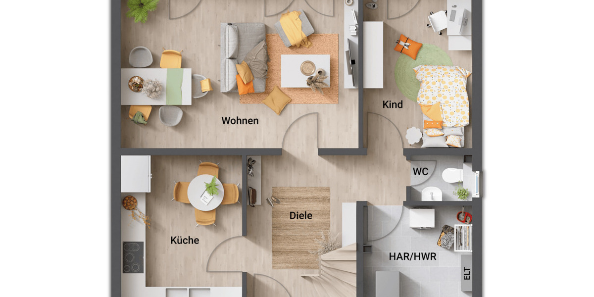 Einfamilienhaus Cremlingen Schulenrode - 5 Zimmer, 119 m&sup2;, 365.450&euro; | Angebot:26568500