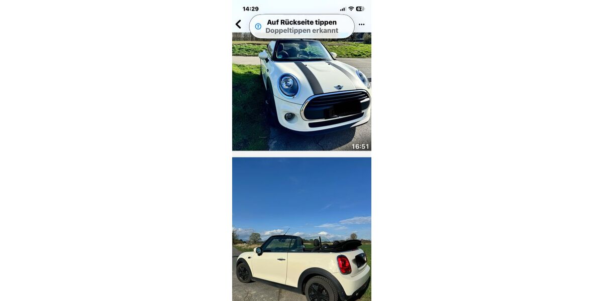 Mini One Cabrio 55.000 km 16.300 &euro; Braunschweig 38114