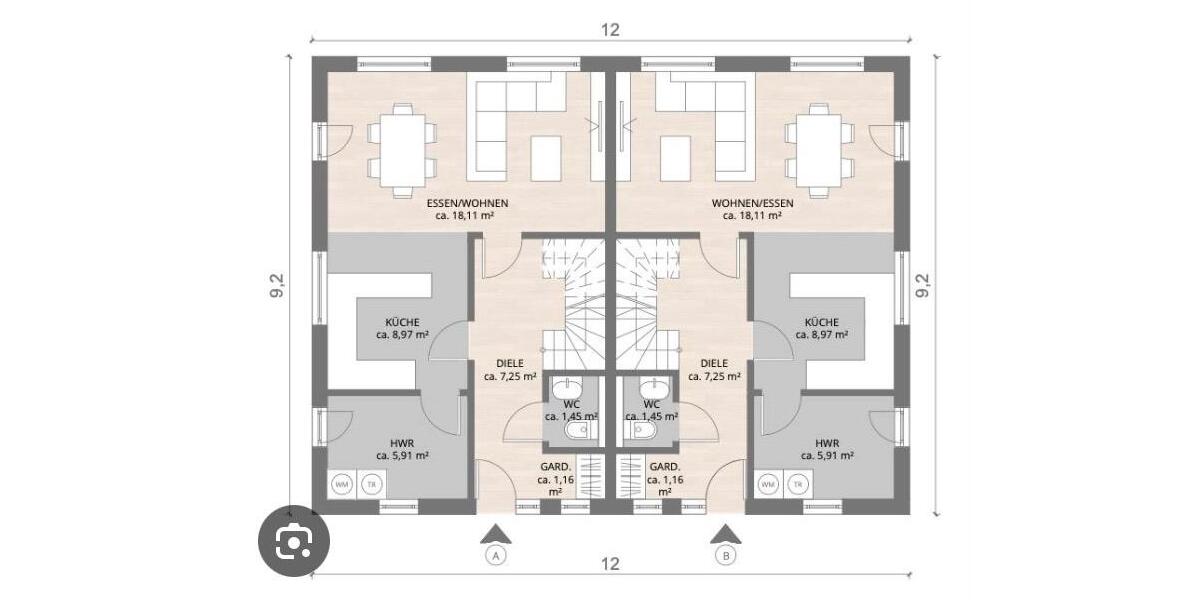 Doppelhaushälfte Kissenbrück - 5 Zimmer, 135 m&sup2;, 297.950&euro; | Angebot:26042710