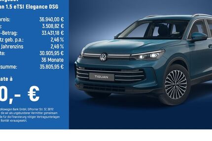 VW Tiguan 5.960 km 36.940 &euro; Braunschweig 38114