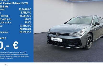 VW Passat Variant 1.500 km 62.840 &euro; Wolfenbüttel 38304