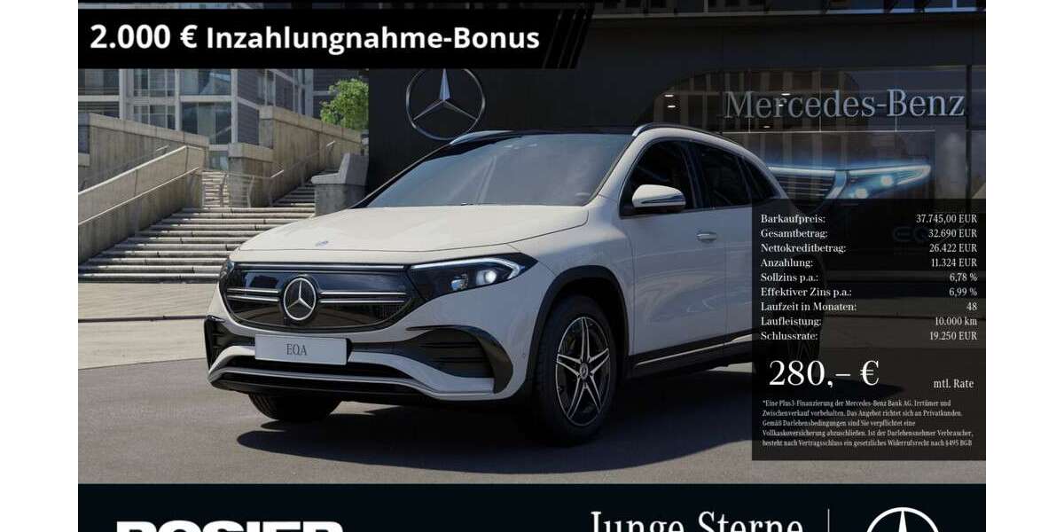 Mercedes-Benz EQA 300 22.605 km 37.745 &euro; Braunschweig 38122