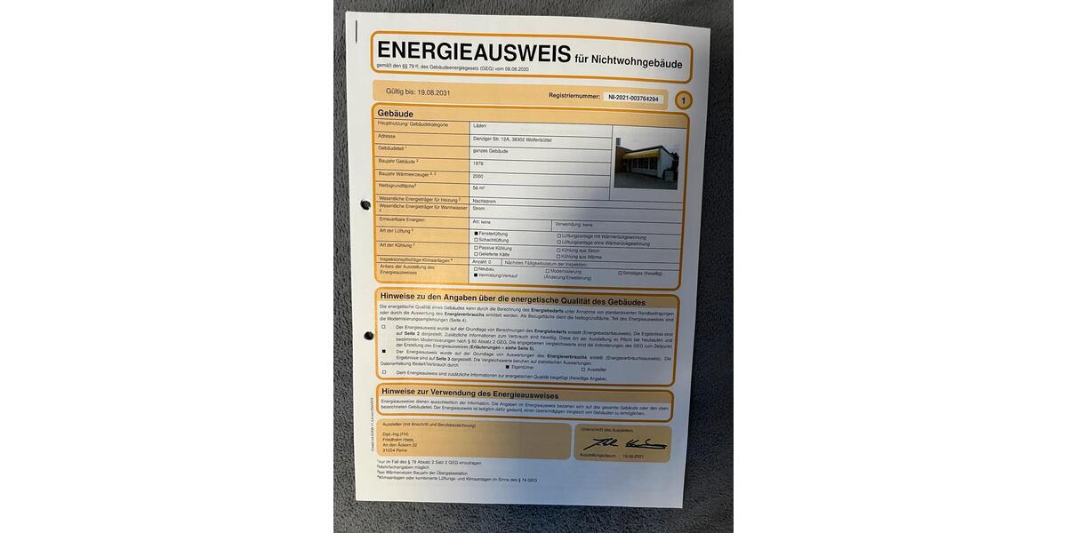 Gewerbeobjekt Braunschweig - 850&euro; | Angebot:26014723