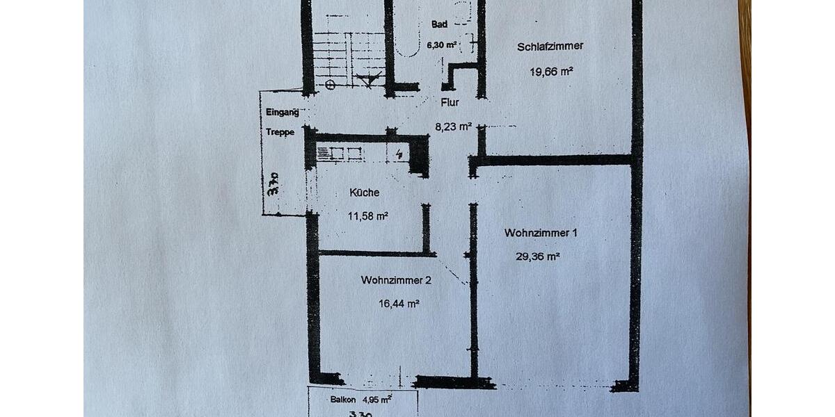 Etagenwohnung Goslar - 3 Zimmer, 94 m&sup2;, 177.000&euro; | Angebot:26739344