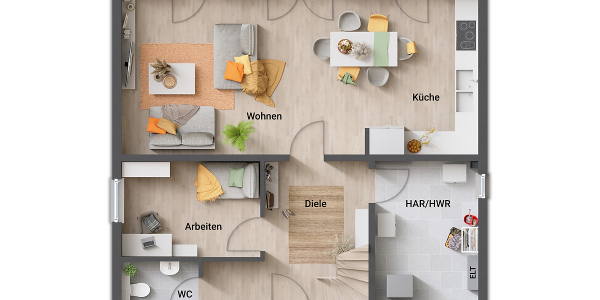 Einfamilienhaus Veltheim (Ohe) - 4 Zimmer, 136 m&sup2;, 384.050&euro; | Angebot:25669725